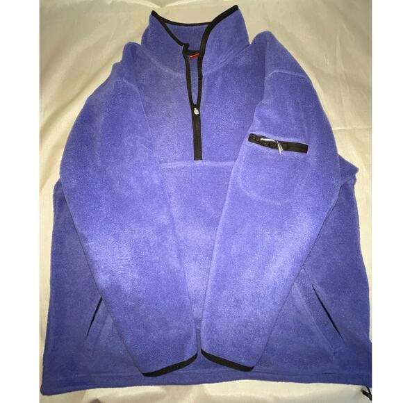 ProSpirit Quarter Zip Fleece Pullover - Men's Size XL - Great Periwinkle Color - Picture 5 of 12